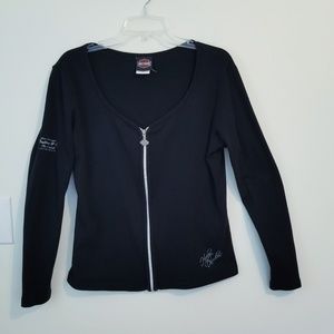 Harley Davidson zip Jacket Top Daytona XL